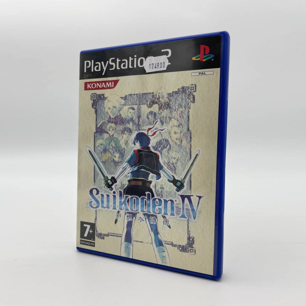 Suikoden IV – PlayStation 2 – US – Complet – Très Bon état – RPG Konami