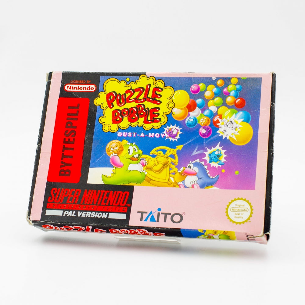 Puzzle Bobble Bust-A-Move - Super Super Nintendo (SNES)