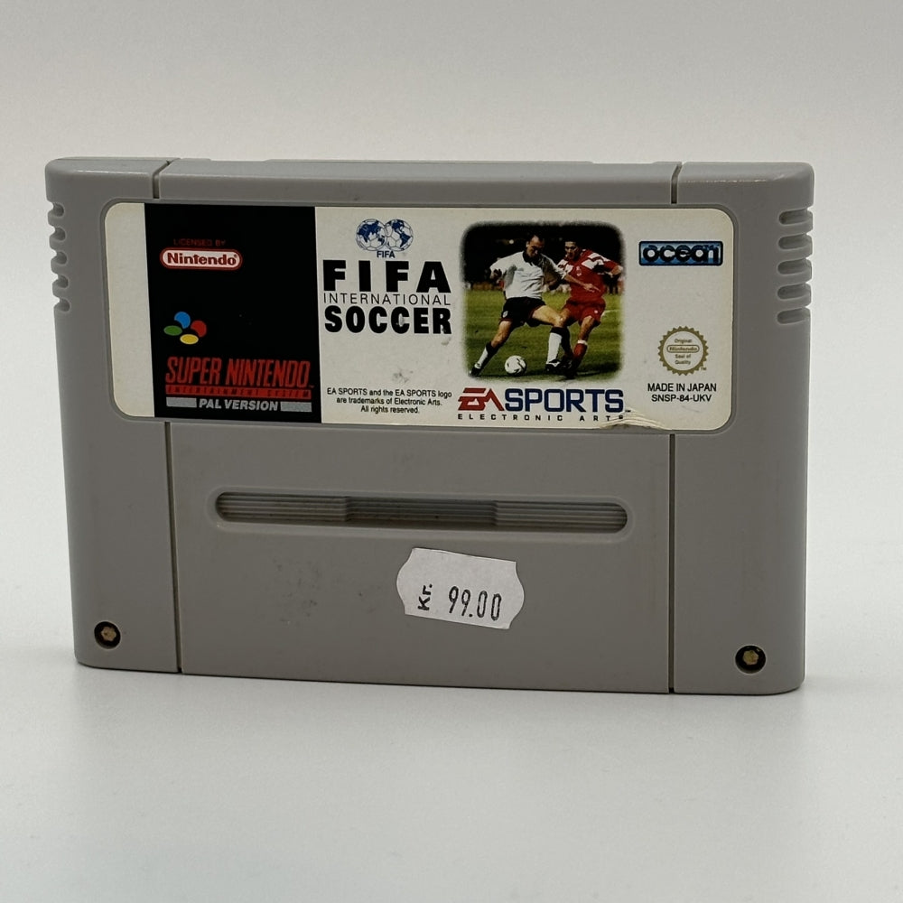 Fifa International Soccer Cart (PAL/UKV) til Super Nintendo (SNES)