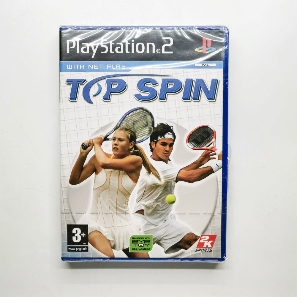 Top Spin (ny i plast) - Playstation 2 (PS2)