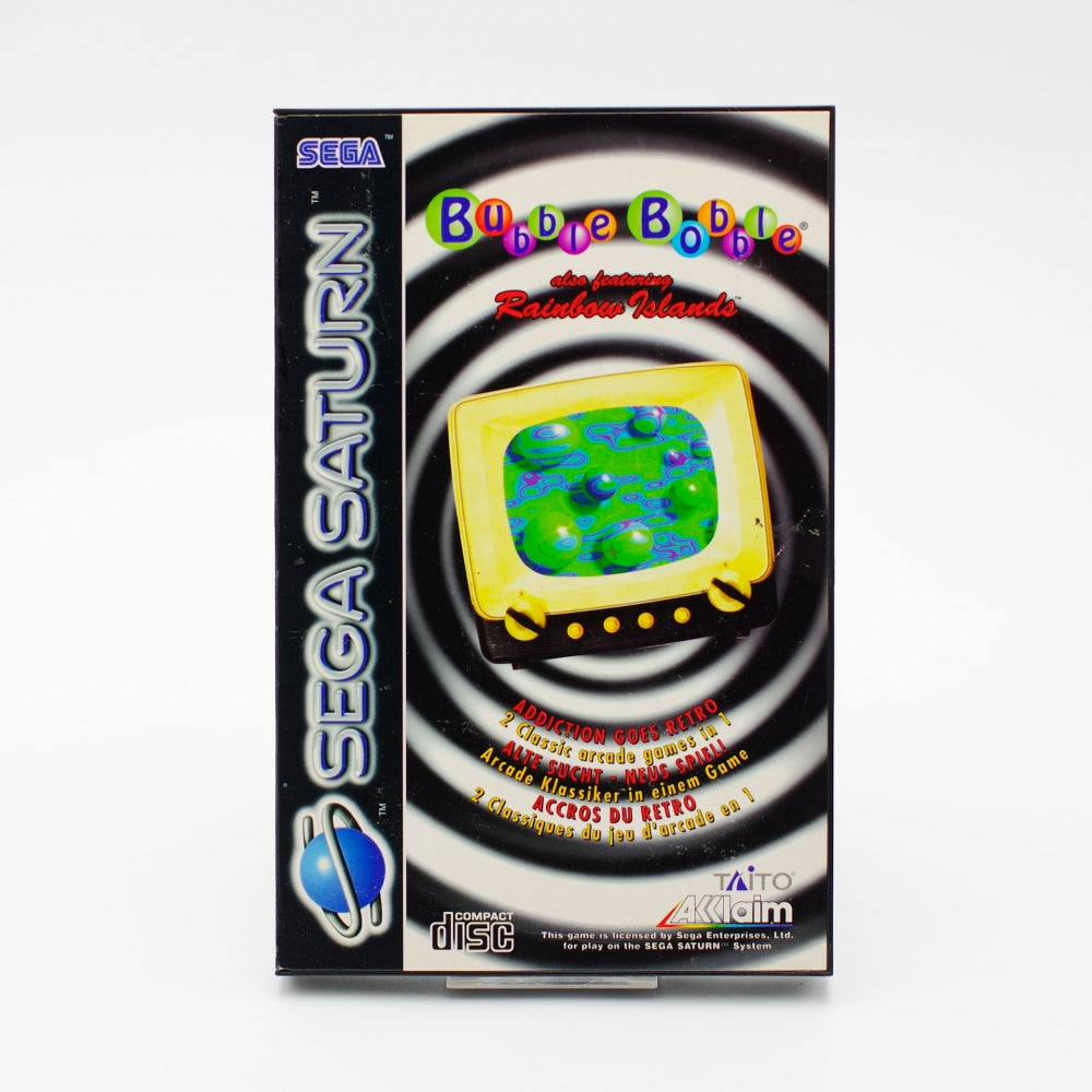 Bubble Bobble featuring Rainbow Island - Sega Saturn