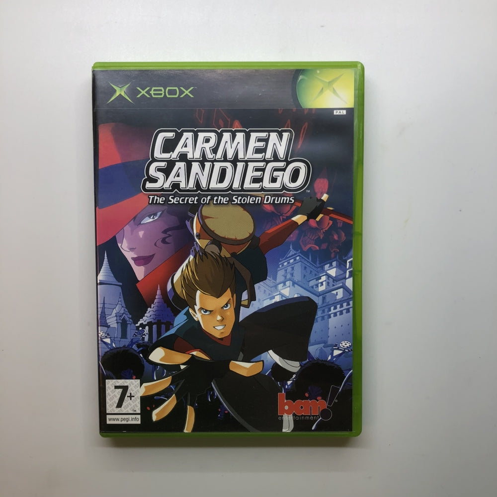 Carmen Sandiego The Secret of the Stolen Drums - Xbox Original