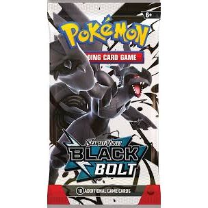 Pokemon - Black Bolt - Booster Pack (Åpnet LIVE)