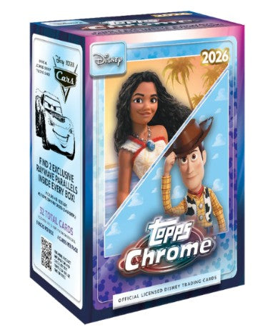 2026 Topps Chrome® Disney - Blaster Box