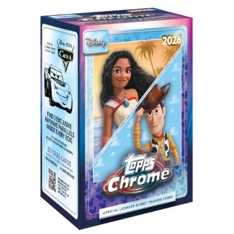 2026 Topps Chrome® Disney - Blaster Box