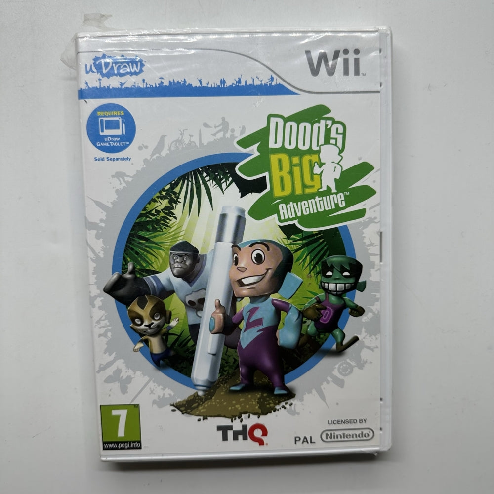 uDraw Dood's Big Adventure - Nintendo Wii (Ny i plast)