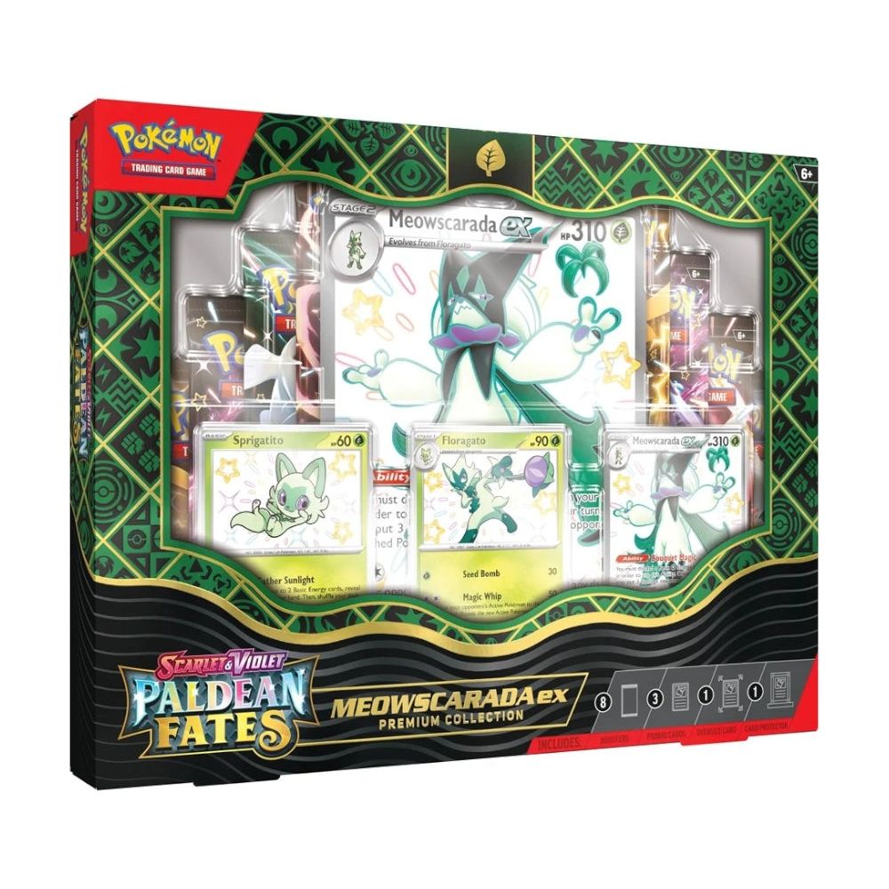 Pokemon - Paldean Fates - Meowscarada Ex Premium Collection