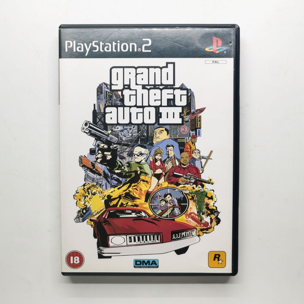 Grand Theft Auto III - Playstation 2 (PS2)