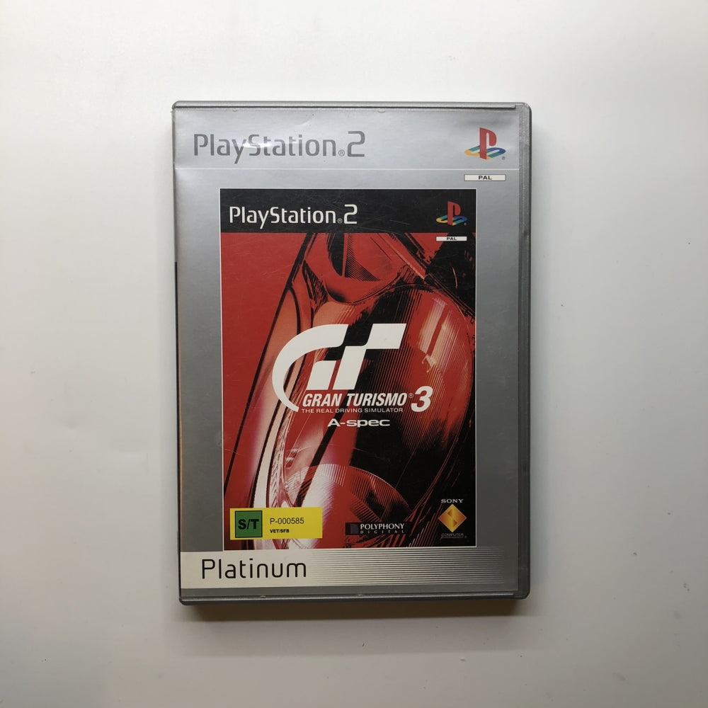 Gran Turismo 3: A-spec (Platinum) - Playstation 2 (PS2) / PS2