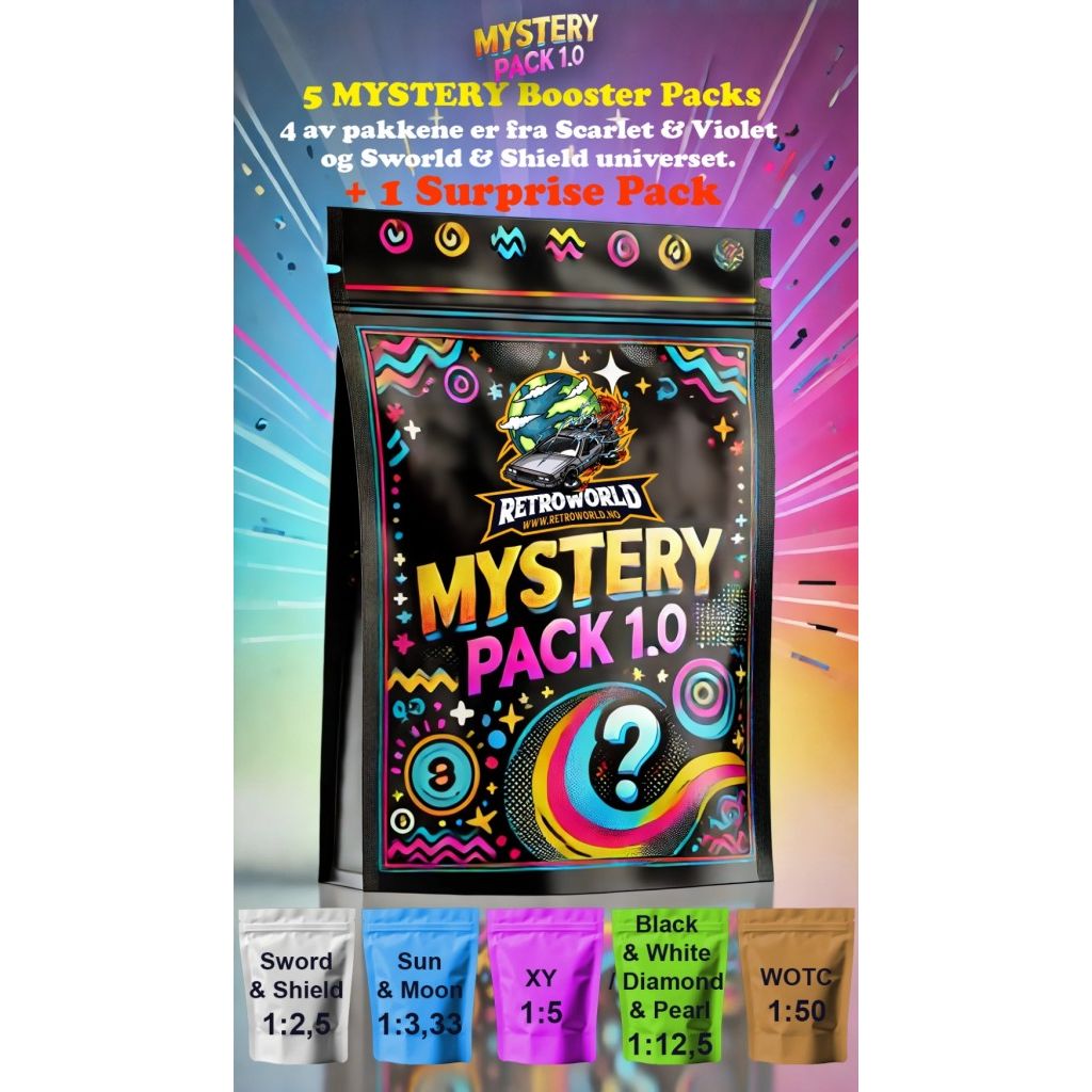 Retro World Mystery Pack 1.0 (50 spots)