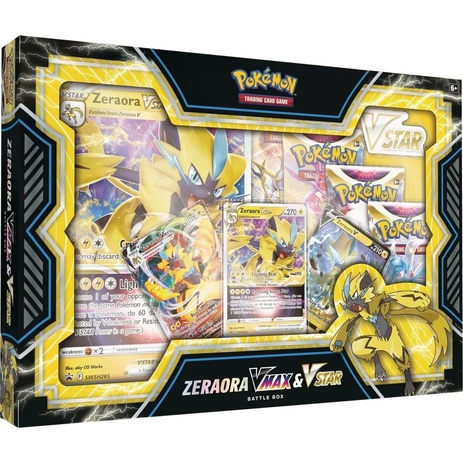 Pokemon - Zeraora VMAX & VSTAR Battle Box