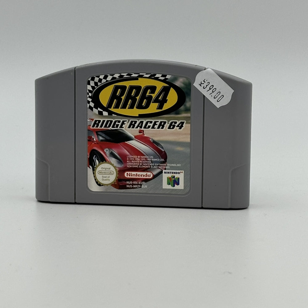 Ridge Racer 64 (Cart) til Nintendo 64