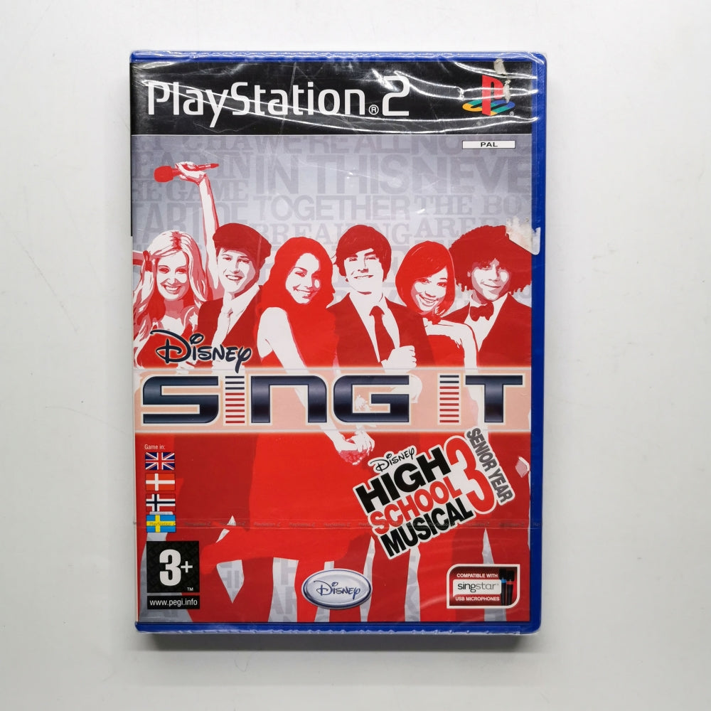 Disney Sing It: High School Musical 3 (ny i plast) - Playstation 2 (PS2)