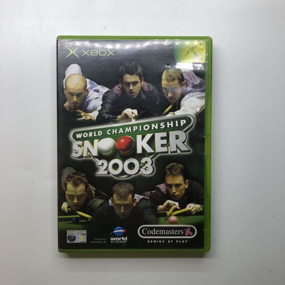 World Championship Snooker 2003 - Xbox Original