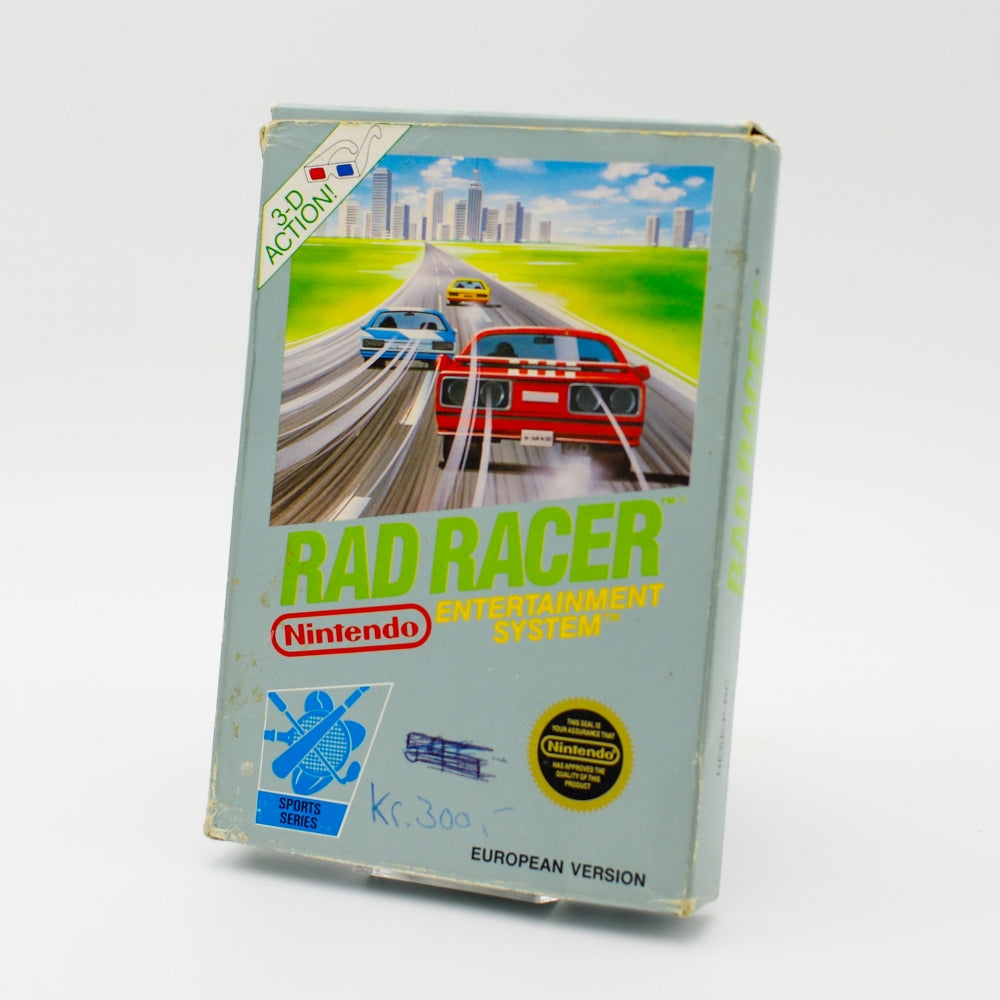 Rad Racer SCN - Nintendo NES