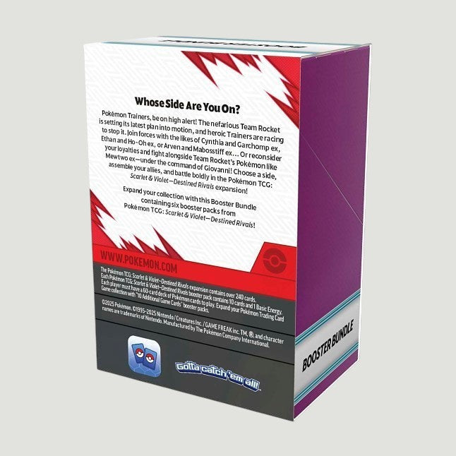 Pokemon - Destined Rivals - Booster Bundle (6 Booster Packs)