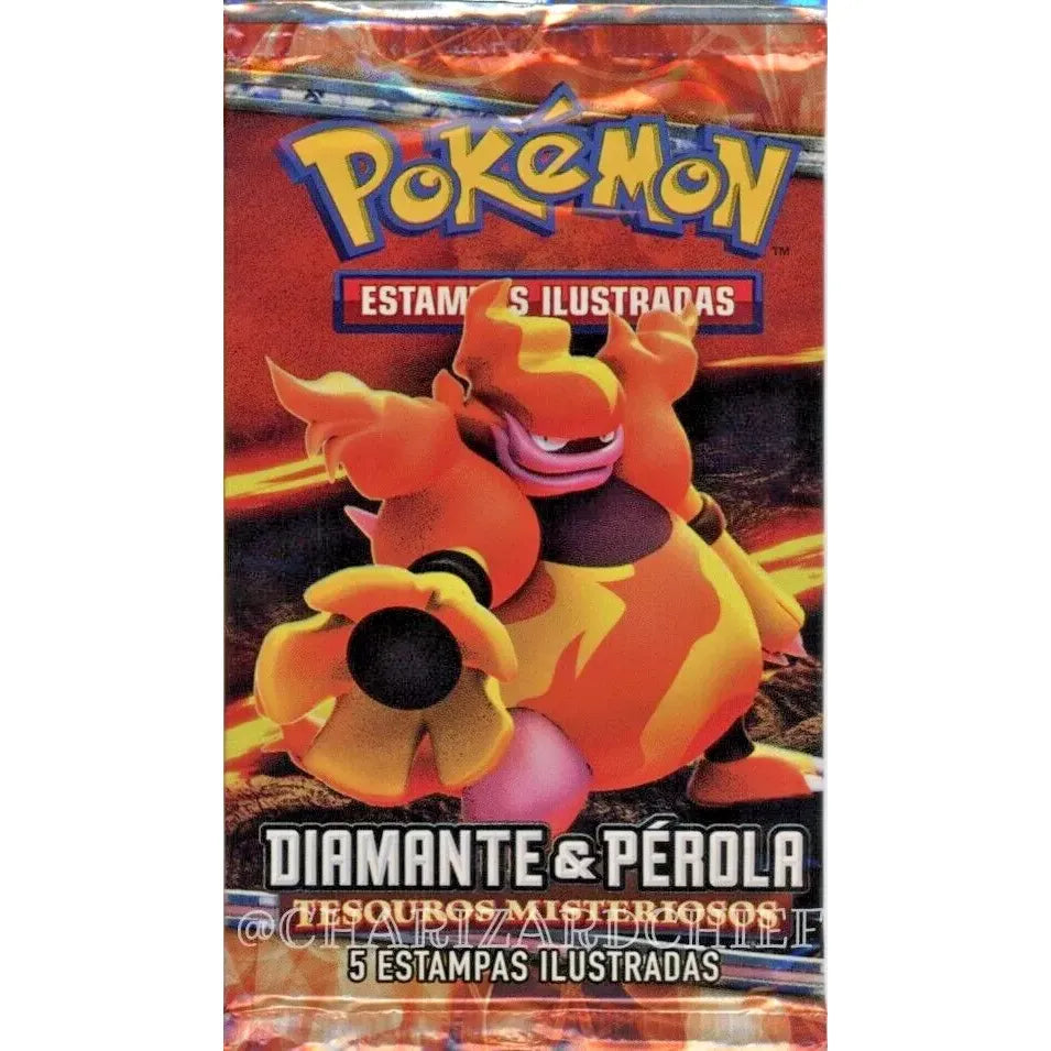 Pokemon - Diamond & Pearl Mysterious Treasures - Booster Pack (Portugisisk)