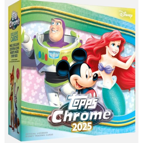 2025 Topps Chrome® Disney - Mega Box