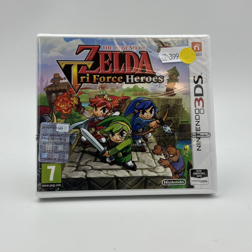 Zelda Tri Force Heroes (Nytt spill i plast) - Nintendo 3ds