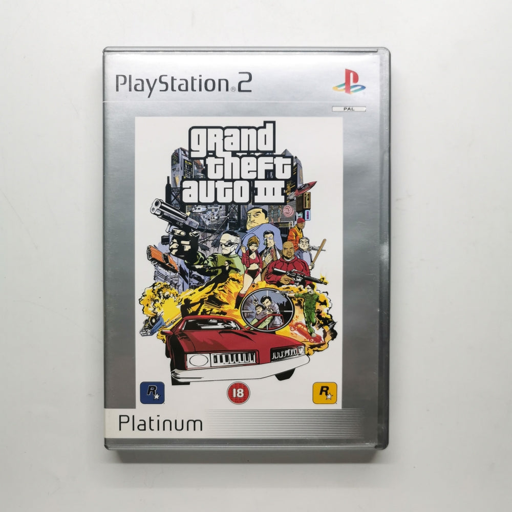 Grand Theft Auto III PLATINUM - Playstation 2 (PS2)