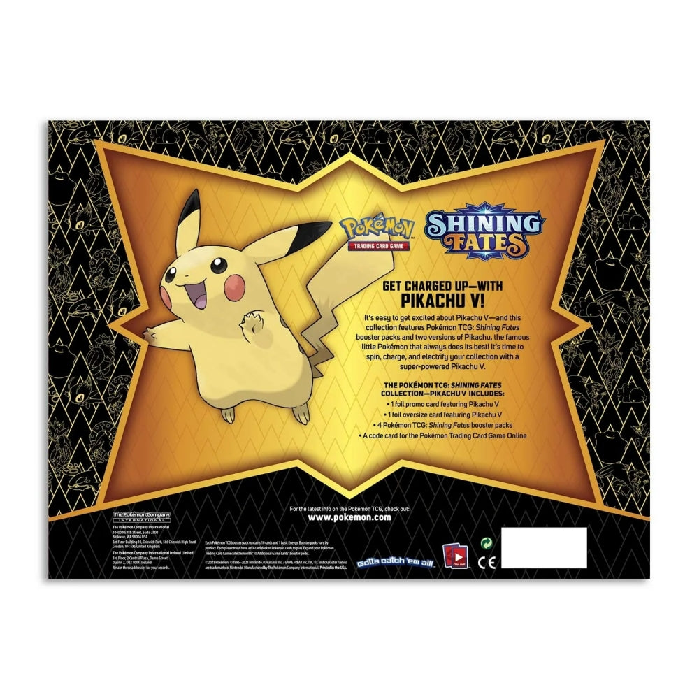 Pokemon - Shining Fates - Pikachu V Collection