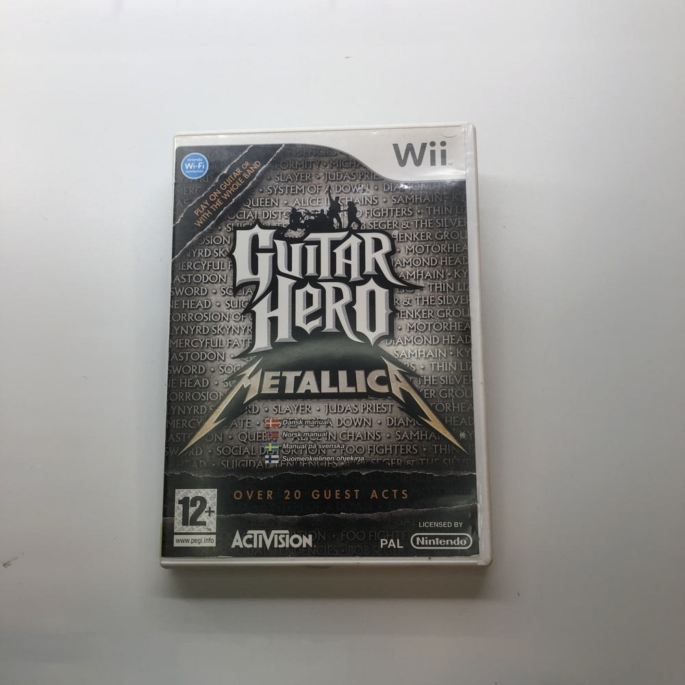 Guitar Hero Metallica - Nintendo Wii