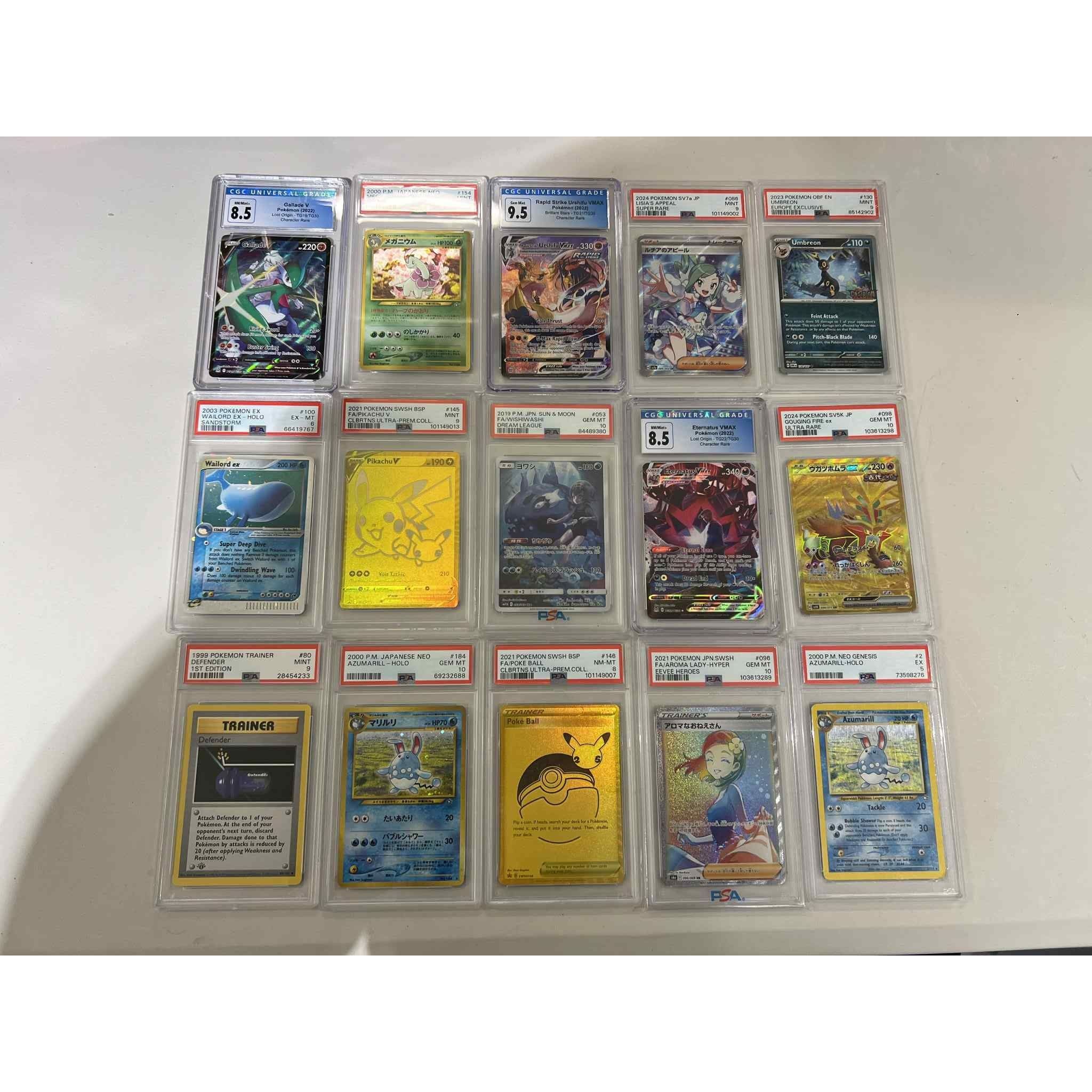 Pokemon - SLAB DUNK - Gradert Kort Mystery Event (40 spots)