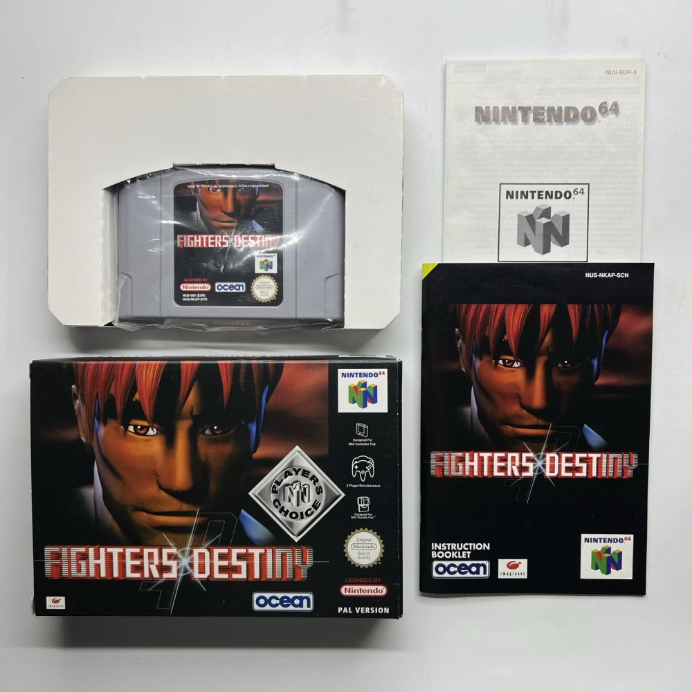 Fighters Destiny i original eske til Nintendo 64