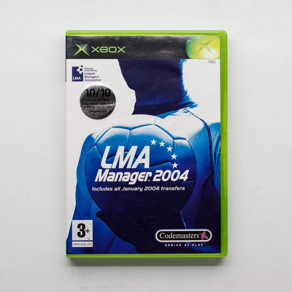 LMA Manager 2004 - Xbox Original