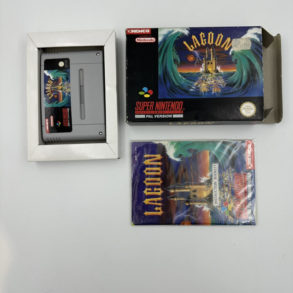 Lagoon CIB (PAL/SCN) til Super Nintendo (SNES)