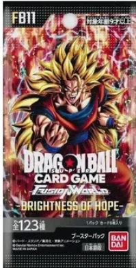 Dragon Ball - FB11 Fusion World Brightness of Hope Booster Pack