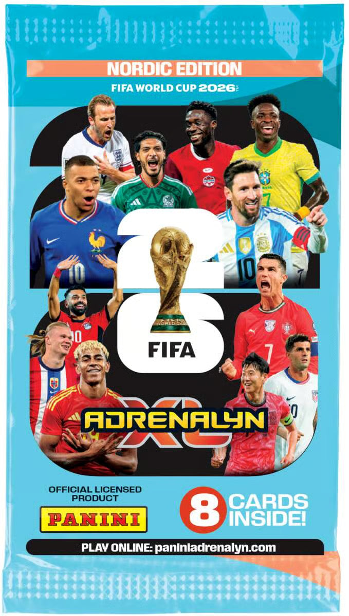 Panini Adrenalyn XL FIFA World Cup 2026 Nordic Edition Booster