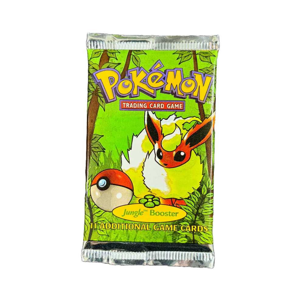 Pokemon - Jungle Unlimited - HEAVY 21,13g Booster Pack (Flareon art)