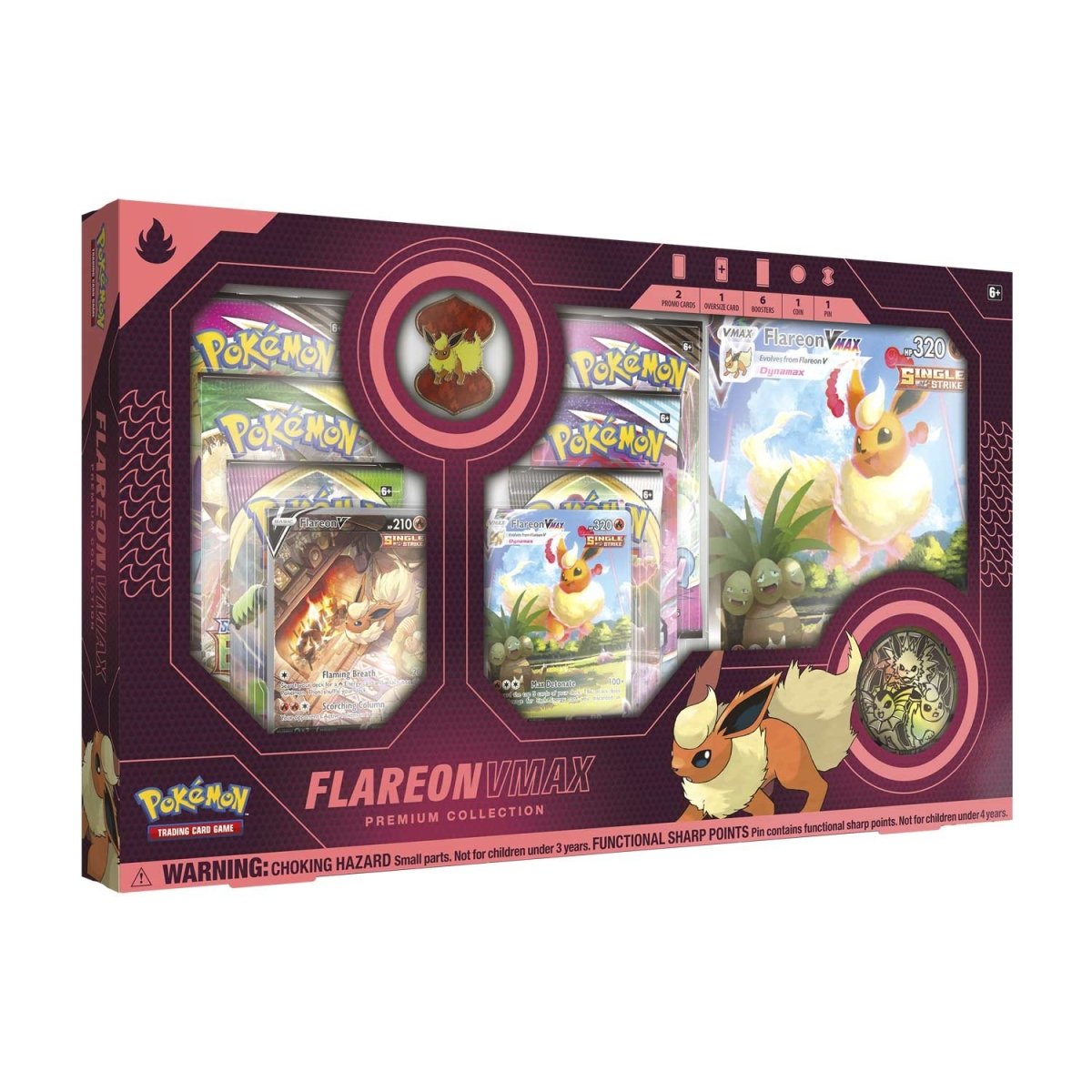 Pokemon - Flareon Vmax Premium Collection Box