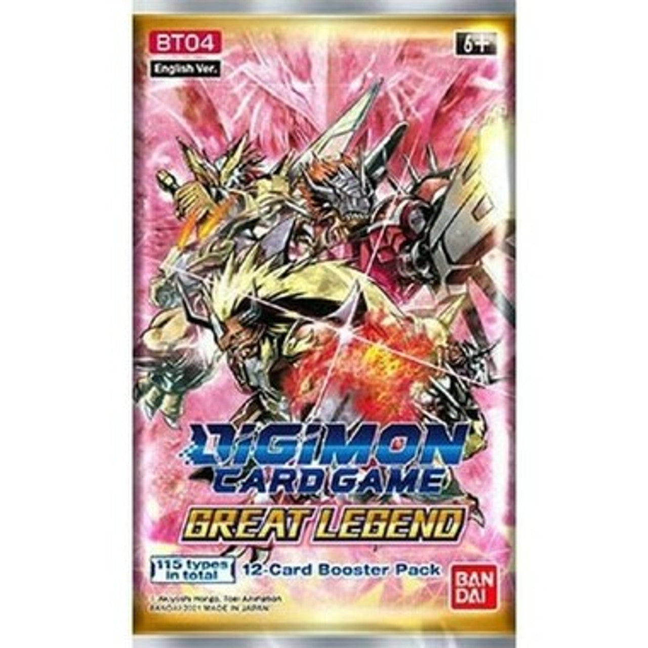 Digimon Card Game - Great Legend - Booster Pack