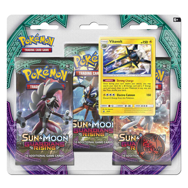 Pokemon - Guardians Rising - 3-Pack Blister