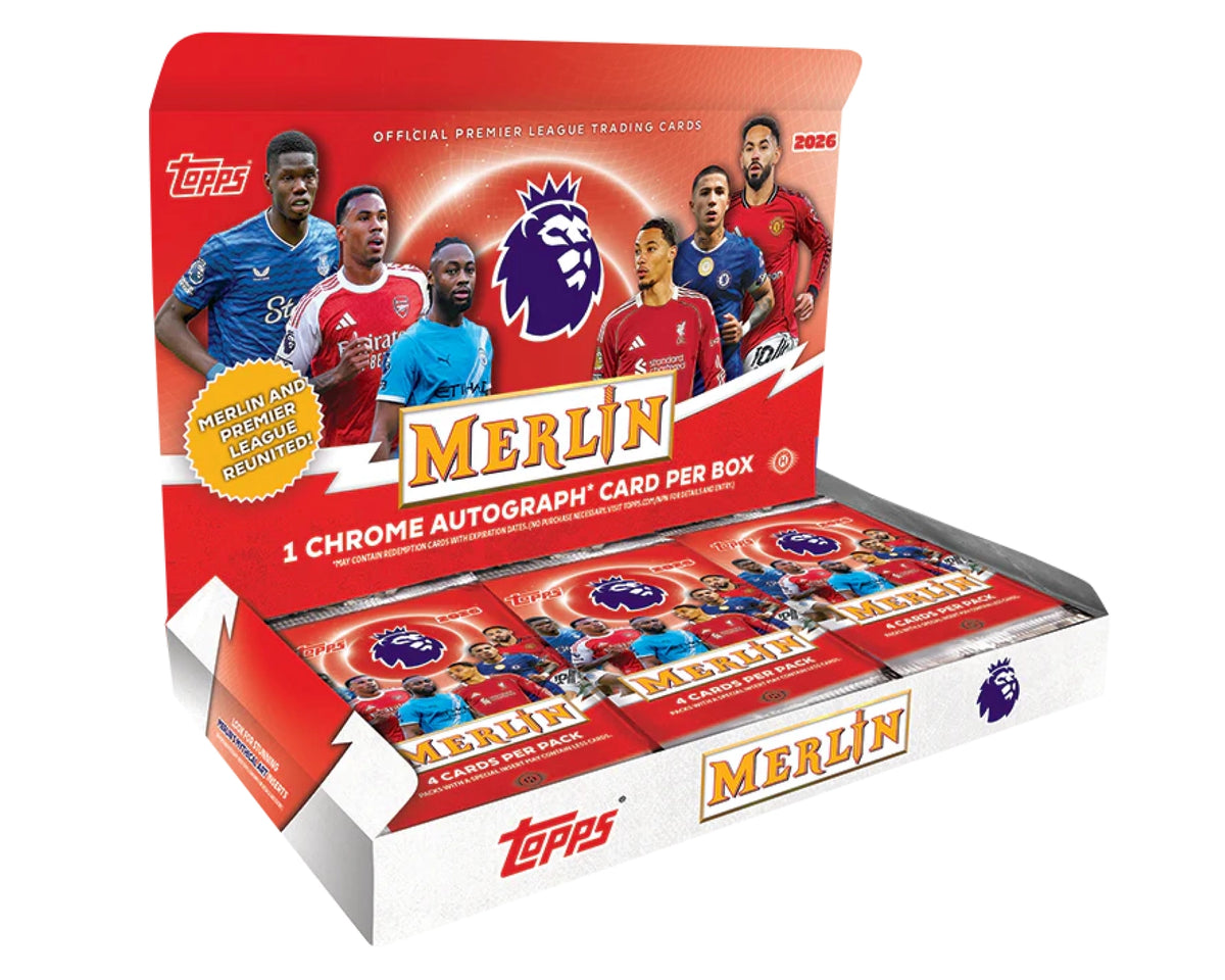 2026 Topps Merlin Premier League Hobby Box
