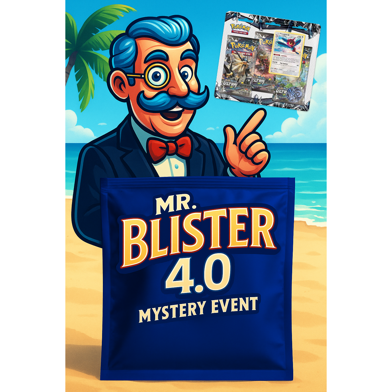 Pokemon - Mr. Blister 4.0 Mystery Event (125 spots)