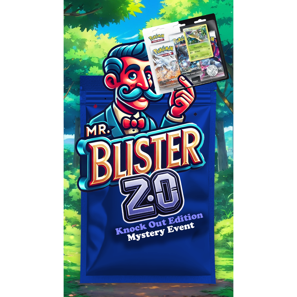 Pokemon - Mr. Blister 2.0 Knock Out Edition Mystery Event (200 Spots)