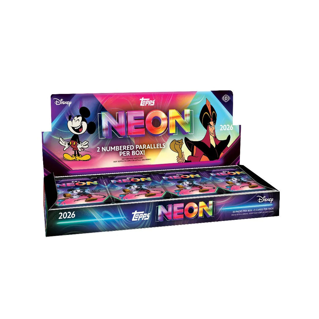 Topps Disney Neon 2026 - HOBBY Boks