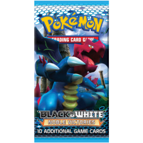 Pokemon - Noble Victories (Black & White) - Booster Pack (Druddigon art)