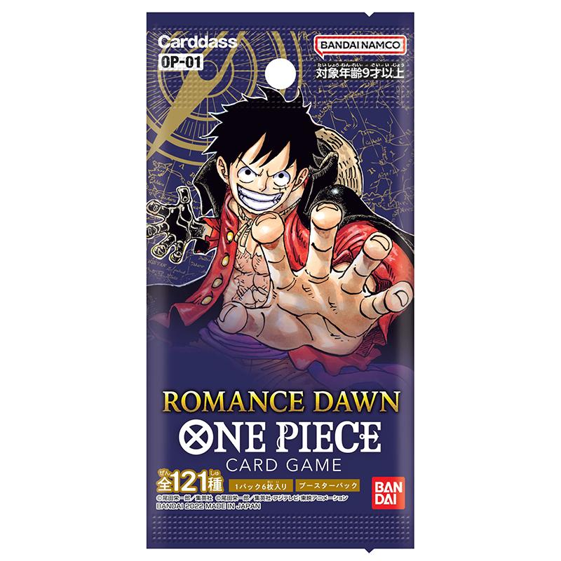 One Piece -  OP-01 Romance Dawn - Japansk Booster Pack