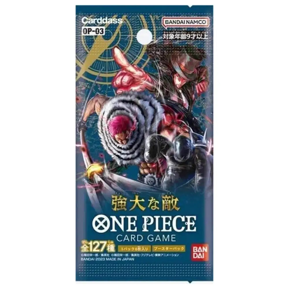 One Piece -  OP-03 Pillars of Strength - Japansk Booster Pack