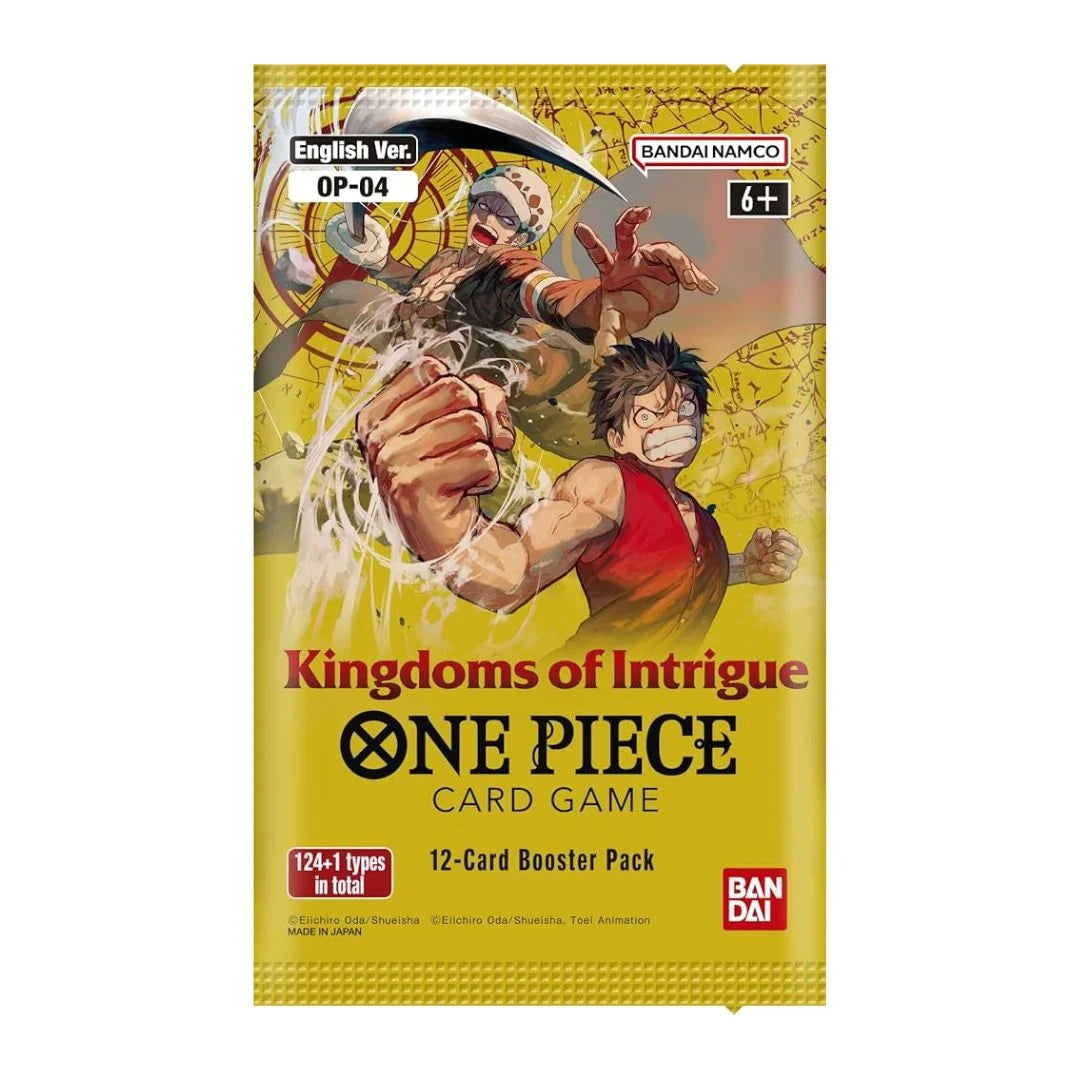 One Piece - OP-04 Kingdoms of Intrigue - Engelsk Booster Pack