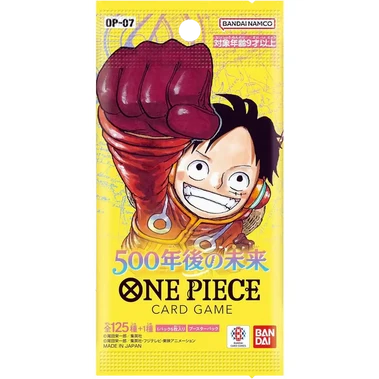 One Piece -  OP-07 500 Years in the Future - Japansk Booster Pack