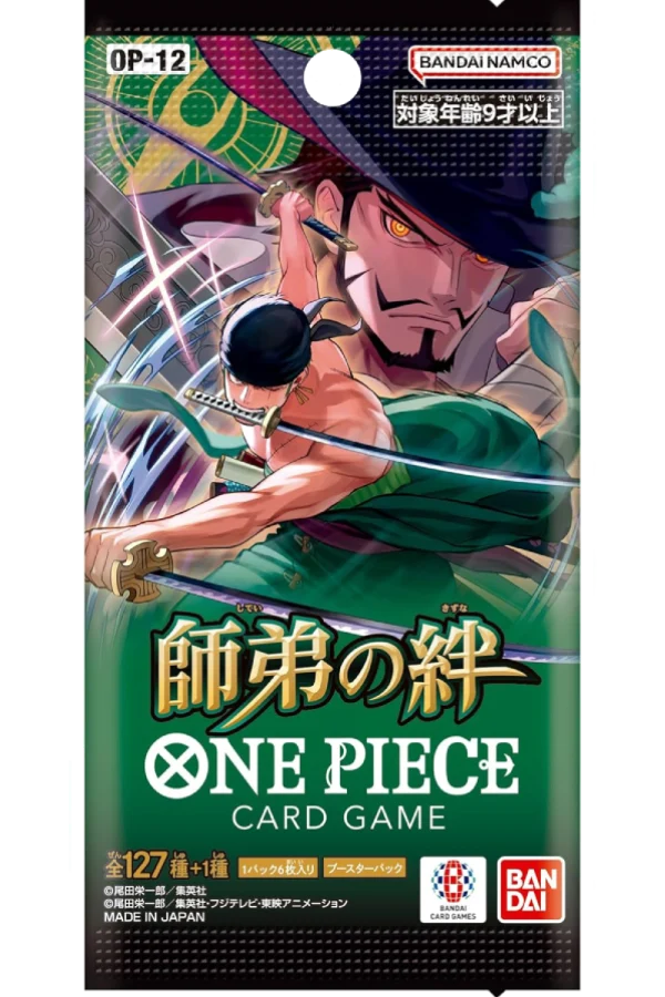 One Piece -  OP-12 Legacy of the Master - Japansk Booster Pack