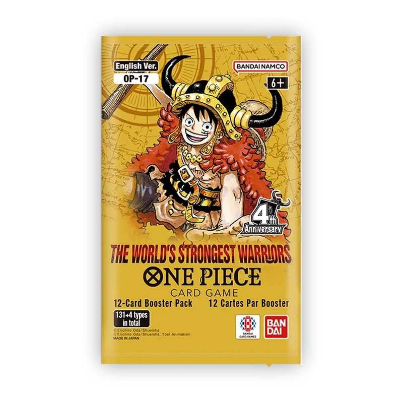 One Piece - OP-17 The World's Strongest Warriors - Engelsk Booster Pack