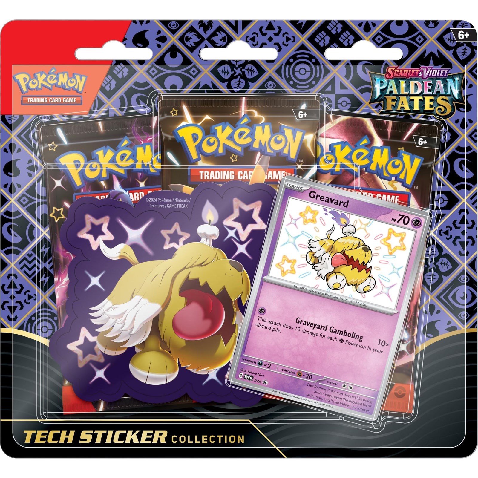 Paldean Fates Tech Sticker Collection