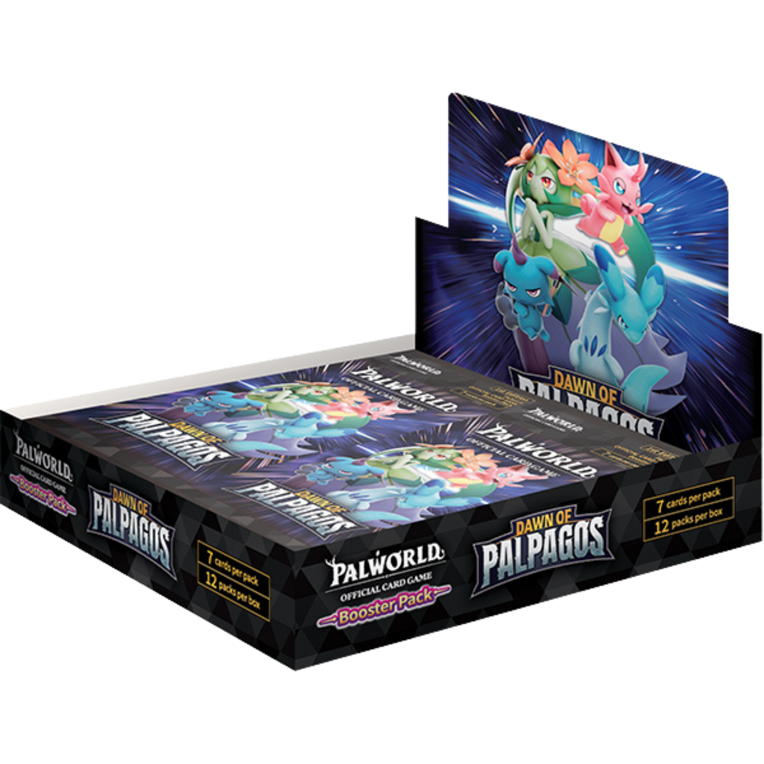 Palworld - Dawn of Palpagos 1st Edition Booster Box (MAX 1 per kunde - MÅ ÅPNES LIVE 07.08)