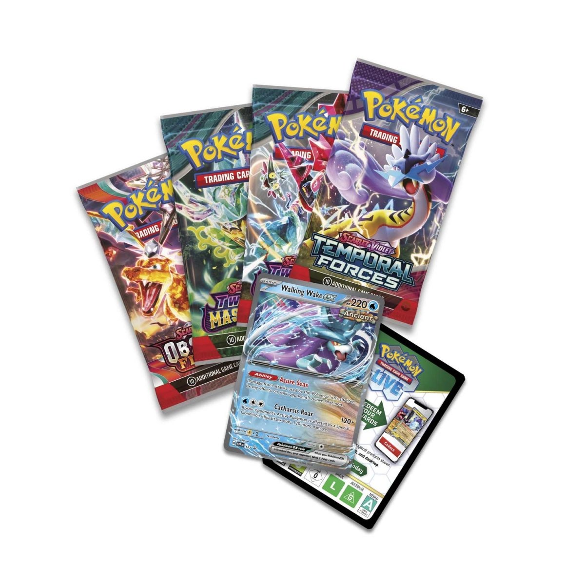 Pokemon - Paradox Clash Tin (Tilfeldig Art)